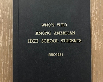 Who's Who Among American High School Students, 1980-1981 - 15th Edition