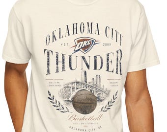 Koszulka Oklahoma City Thunder Vintage Basketball dla dzieci i dorosłych