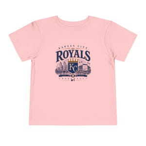 Camiseta de béisbol vintage de los Kansas City Royals — Tallas para bebés, niños y adultos Pink