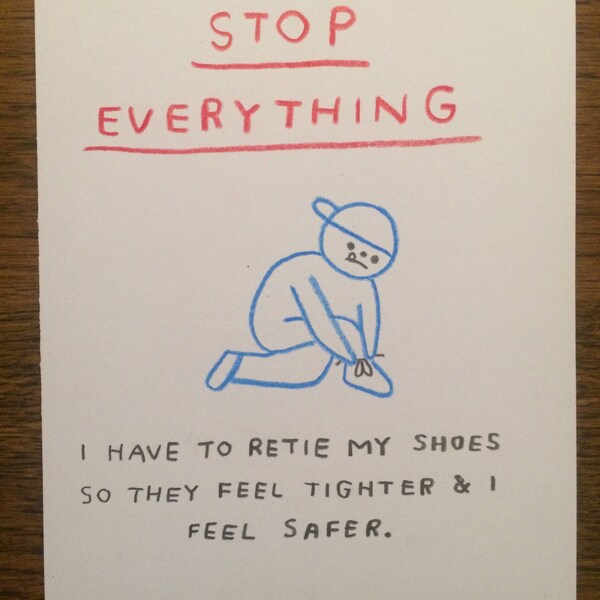 Stop Everything - Original Artwork