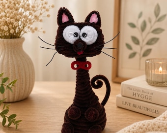 Mini chenille kat