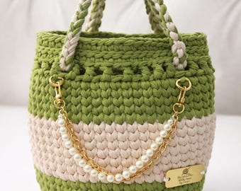 Pearl Garden Handmade Bag