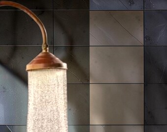 Rain Shower Head | Round Luxury Bathroom Shower | Handmade Antique Copper Made in Morocco