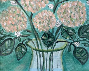 Spring Flowers in Vase