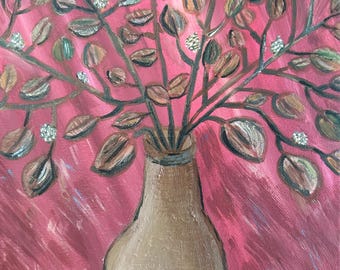 Abstract Tree in Autumn