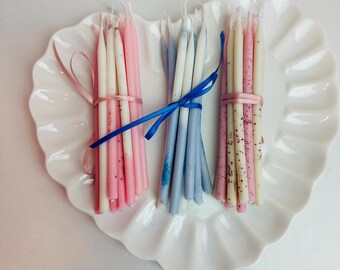 Velas artesanales para pasteles, velas bento, cumpleaños