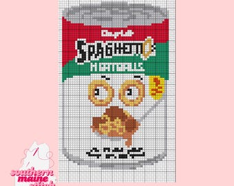 Spaghetti O Schema per ricamo