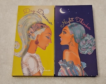 Paleta de sombras de ojos Kara Beauty Duo Day Dreamer Night Thinker Matte Shimmer