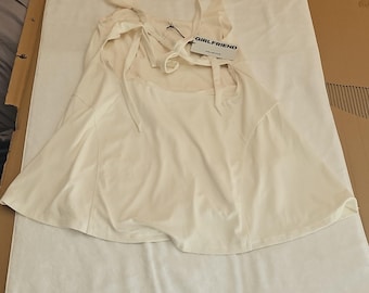 Girlfriend Collective Beige Athletic Skort XXXL Built-in Shorts