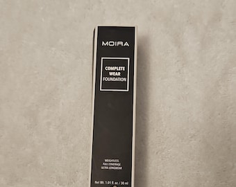 Moira Complete Wear Foundation CWF 600 Full Coverage Matte Liquid 1.01 fl oz