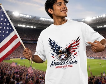 USA Soccer PNG, Patriotic Eagle, World Cup 2026 Fan Design, Soccer Sublimation, USA Football Shirt, Patriotic Soccer  (Digital Download)