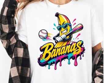 Béisbol Savannah Banana PNG, Mascota Bananas, Diseño de Camiseta Savannah Banana, Gráfico de Béisbol, Imágenes prediseñadas de Mascota Escolar, Deportes PNG