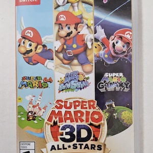 Super Mario 3d All Stars Case - Etsy