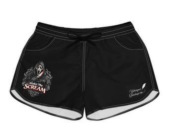 Scream Mask Shorts | Women's Casual Shorts