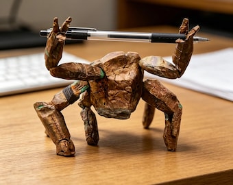 Portalápices de Rocky el Alien, fiel a la película, para estantería - Figura adorable de Rocky - Decoración impresa en 3D, regalo de cumpleaños, regalo