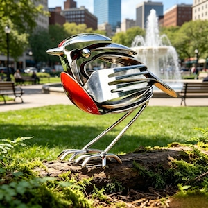 Metal Robin - Etsy