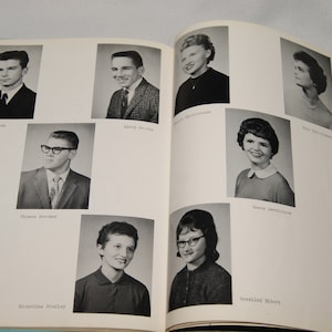 High School Yearbook - 1961 Pirate&#39;s Log Year Book - Graettinger, Iowa