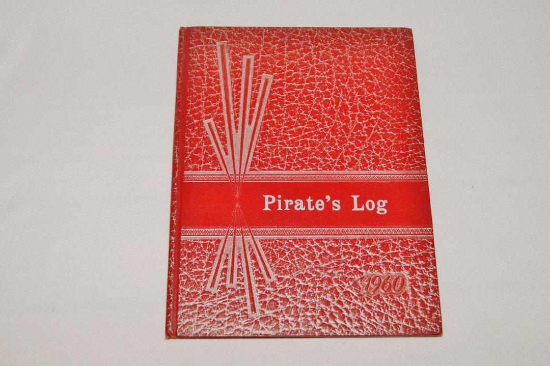 High School Yearbook 1960 Pirate Log Year Book Graettinger, Iowa Etsy