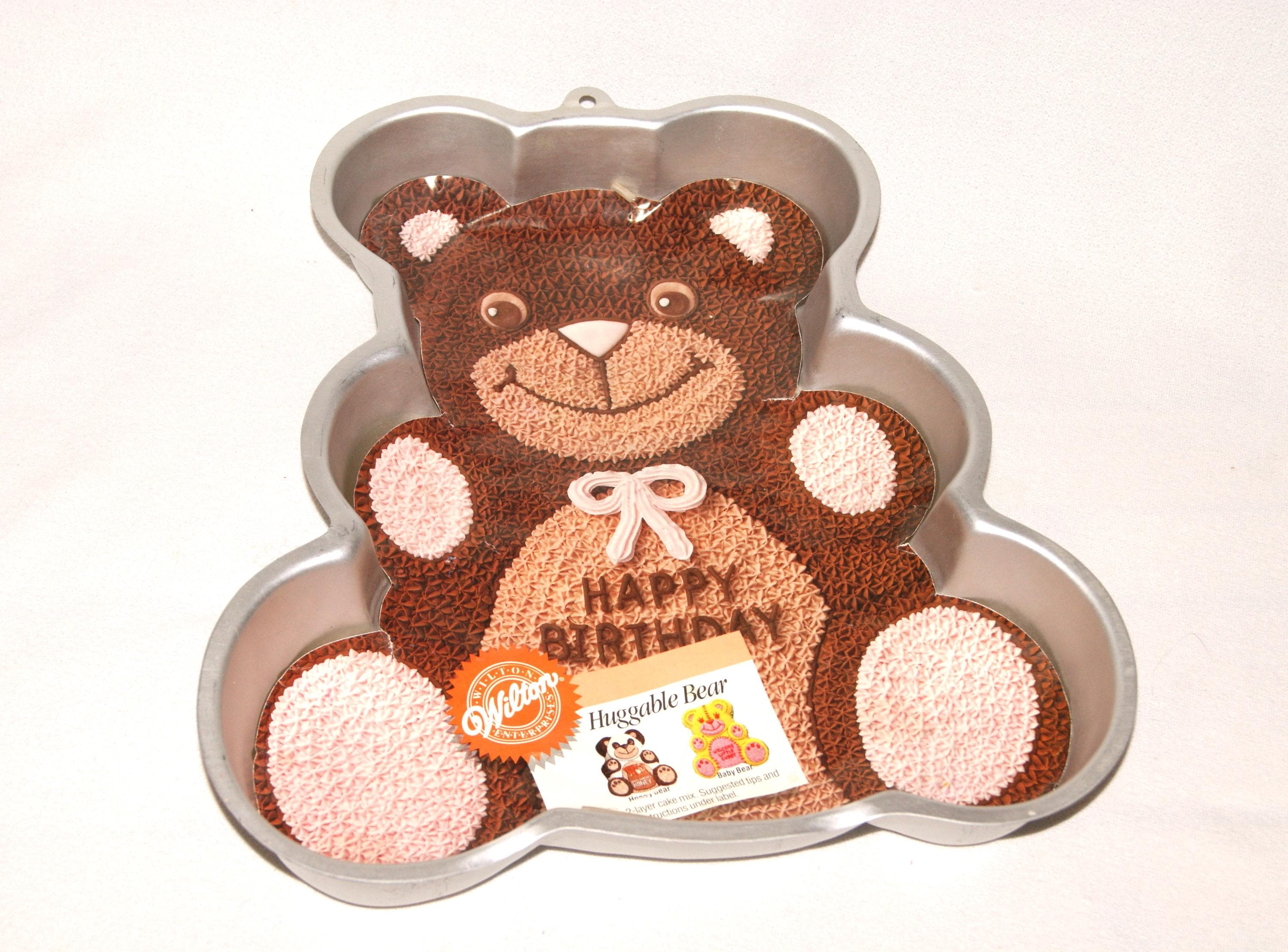 Cake Plate Wilton Teddy Bear Cake Pan 1982 Wilton Cake Pan