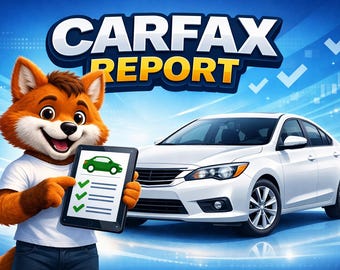 CARFAX Vehicle History Report - VIN Check Fast Delivery