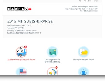 Informe Carfax canadiense