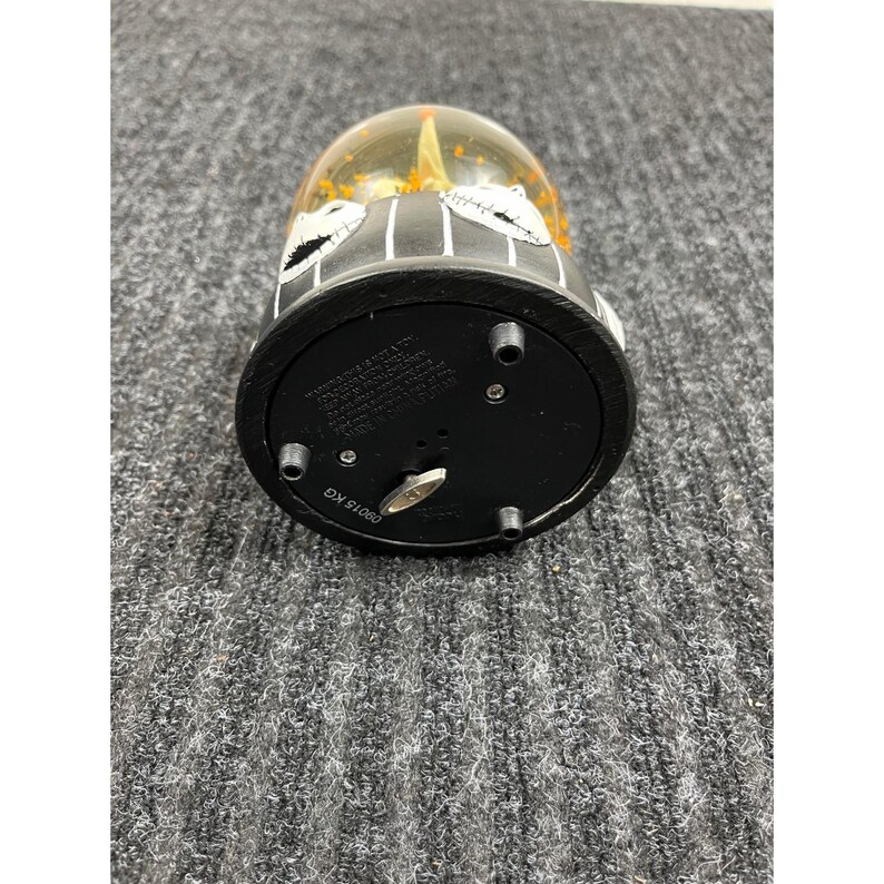 Disney Nightmare Before Christmas Zero Musical Snow Globe Jack Skellington Base image 5