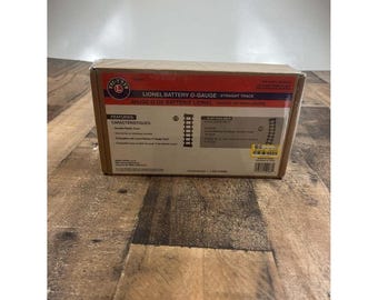 Lionel Battery O-Gauge 12-Piece Straight Track Pack (712137)