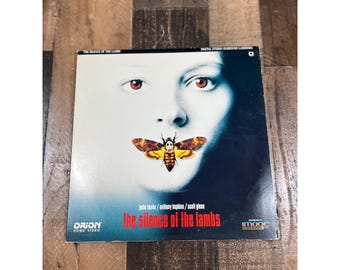 The Silence of the Lambs LaserDisc 1991 Orion Home Video ID7434OR Jodie Foster