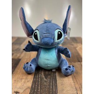 Disney Store Stitch Plush Lilo & Stitch Experiment 626 Stuffed Animal Blue NWT image 1