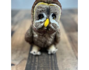Harry Potter Errol Owl Plush Wizarding World Universal Orlando Brown Grey 8 Inch