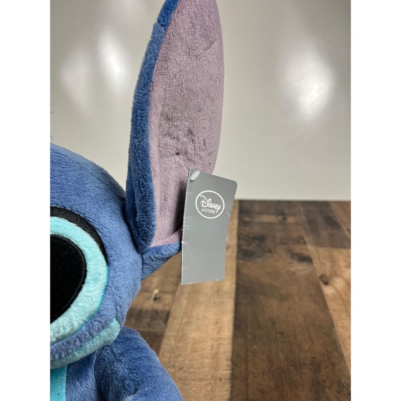 Disney Store Stitch Plush Lilo & Stitch Experiment 626 Stuffed Animal Blue NWT image 2
