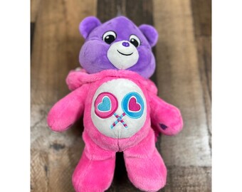 Care Bears Share Bear Plush Pink Unicorn Hoodie Costume Stuffed Animal Basic Fun
