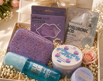 Cofanetto regalo per la cura di sé, set di bellezza per la cura della pelle, cestino relax spa