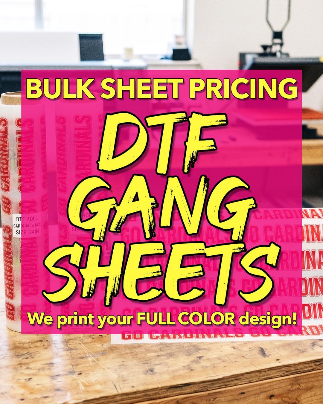 DTF Gang Sheet, Custom Gang Sheet, DTF Sheet Printing, Bulk DTF Sheets ...