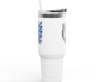 Taza de viaje con aislamiento, 40 oz