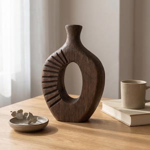 Floor Vase Japandi - Etsy