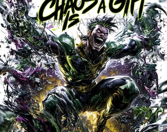 Set of 4 Chaos Is A Gift PNG | Digital Download | Print On Demand