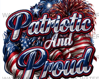 Set van 4 patriottische en trotse meme png | Digitale download | Afdrukken op aanvraag