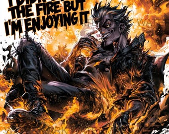 Set of 4 I Didn't Start The Fire PNG | Digital Download | Print On Demand