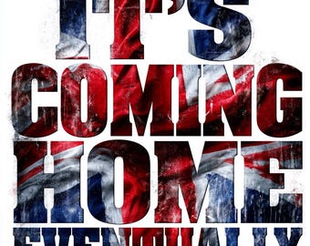 Set van 4 It's Coming Home Uiteindelijk Meme, png | Digitale download | Afdrukken op aanvraag