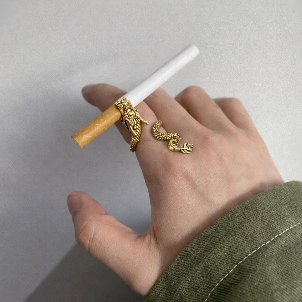 Cigarette Hold Ring