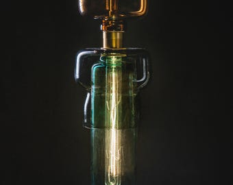 Lámparas colgantes de vidrio soplado a mano