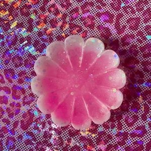 Roze wolkblaadjes sieradenbakje