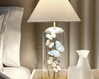 White Butterfly Lamp
