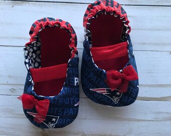 Patriots baby shoes | Etsy