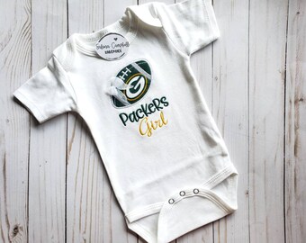 A-Team Apparel Green Bay Packers Girls Game Day SS ...