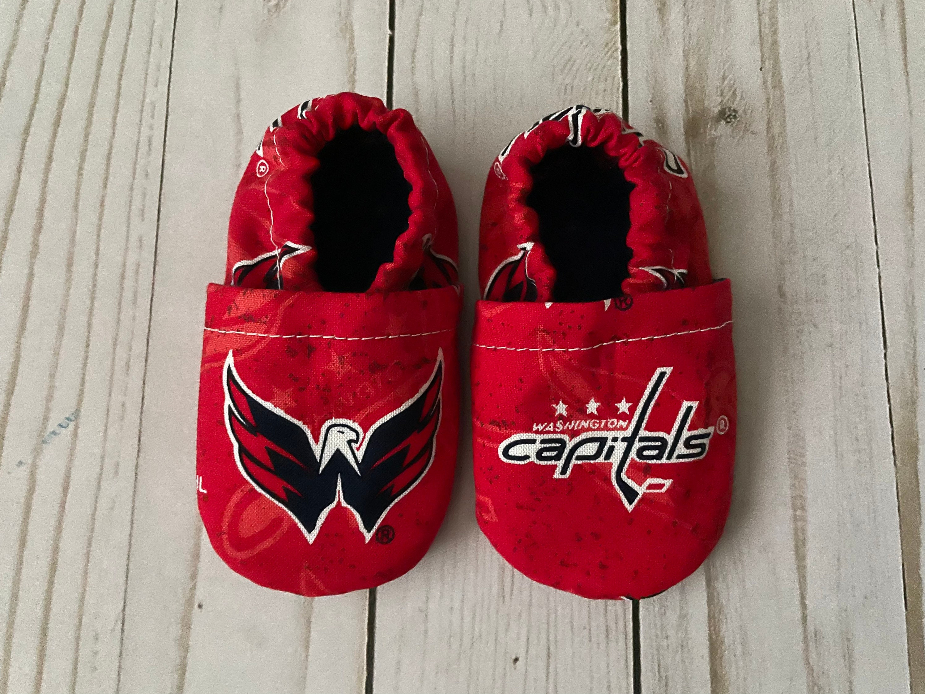 Washington Capitals Mascot Logo NHL Hockey Nike Air Force Sneakers