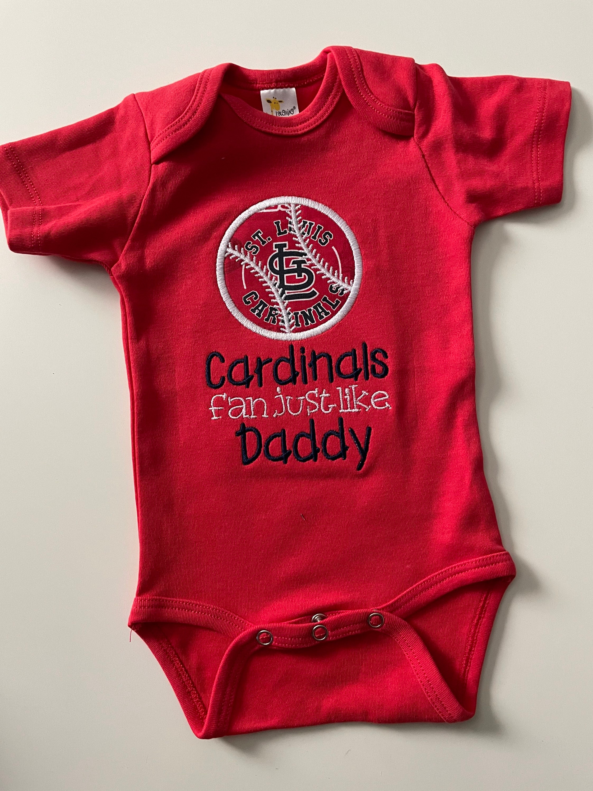 Cardinals Baby T-shirt Newest Cardinals Fan Football Baby 