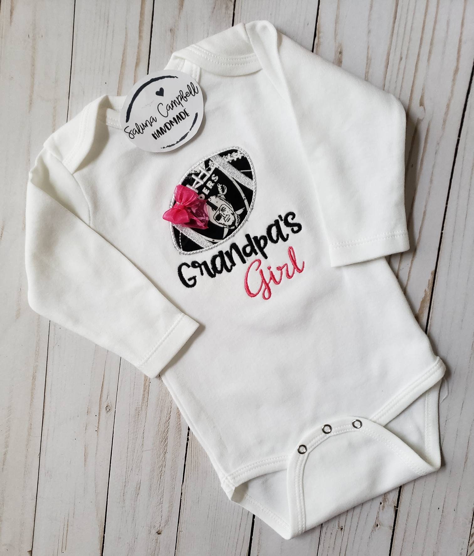 Las Vegas Raiders Grandpa's Girl Shirt 
