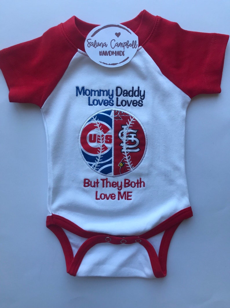 Baseball house divided baby bodysuit or shirt you pick teams image 3